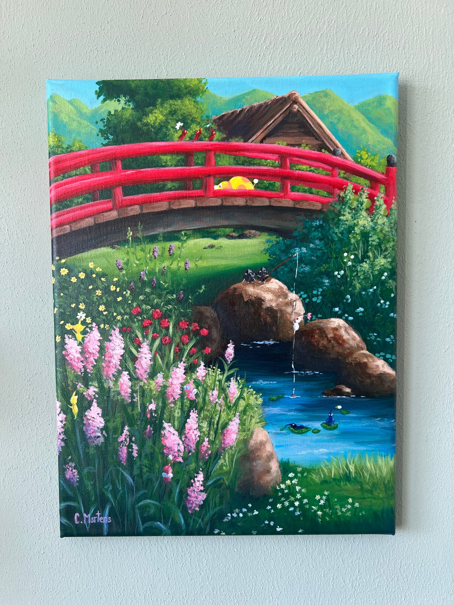 "Japanese Flower Garden" - Gewusel im Blütenmeer