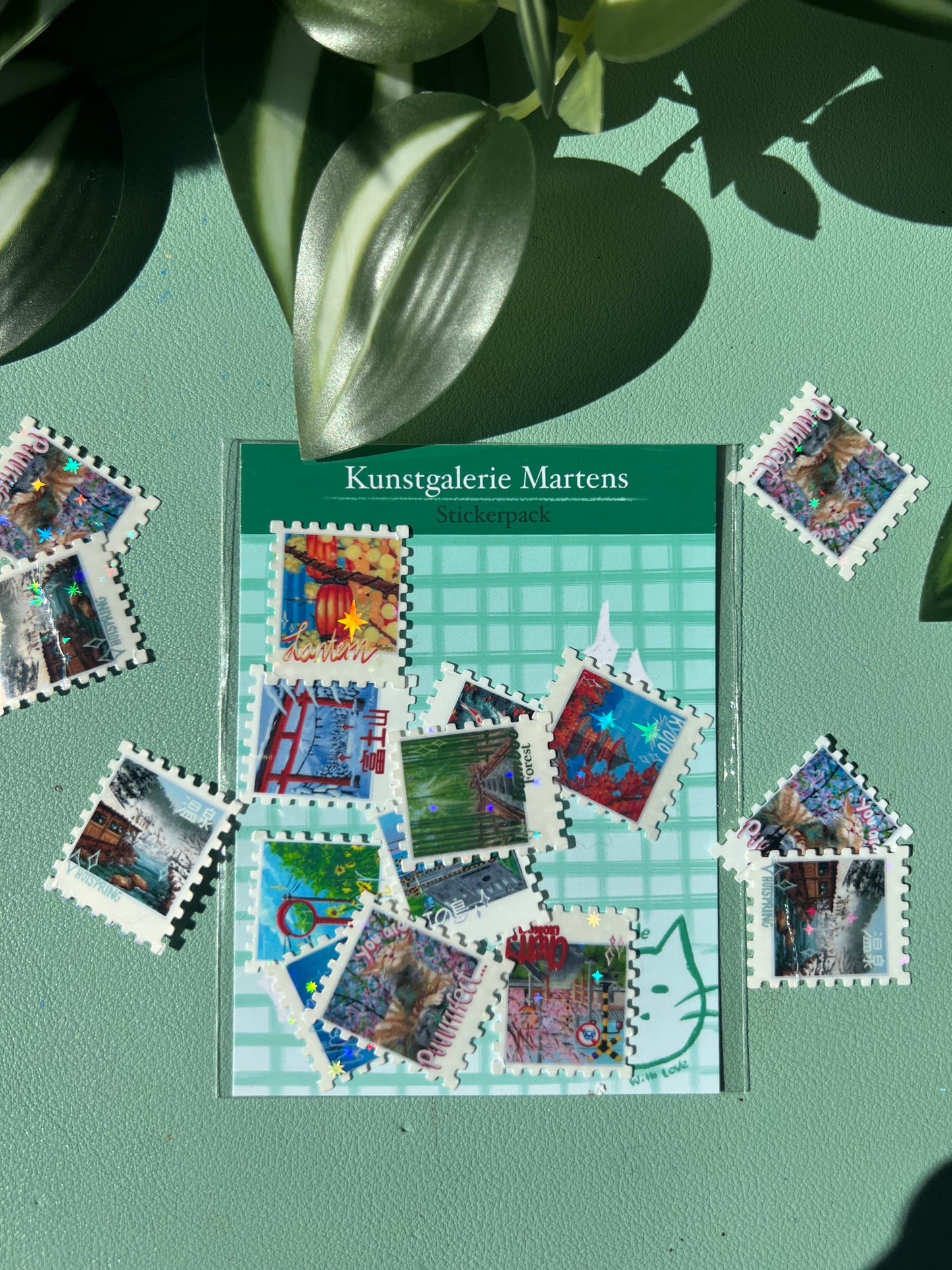 Japanese Stamps Stickerpack