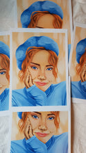 Lade das Bild in den Galerie-Viewer, Lady in blue
