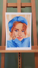 Lade das Bild in den Galerie-Viewer, Lady in blue
