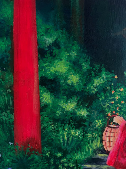 Verwunschener Schrein 60x80cm