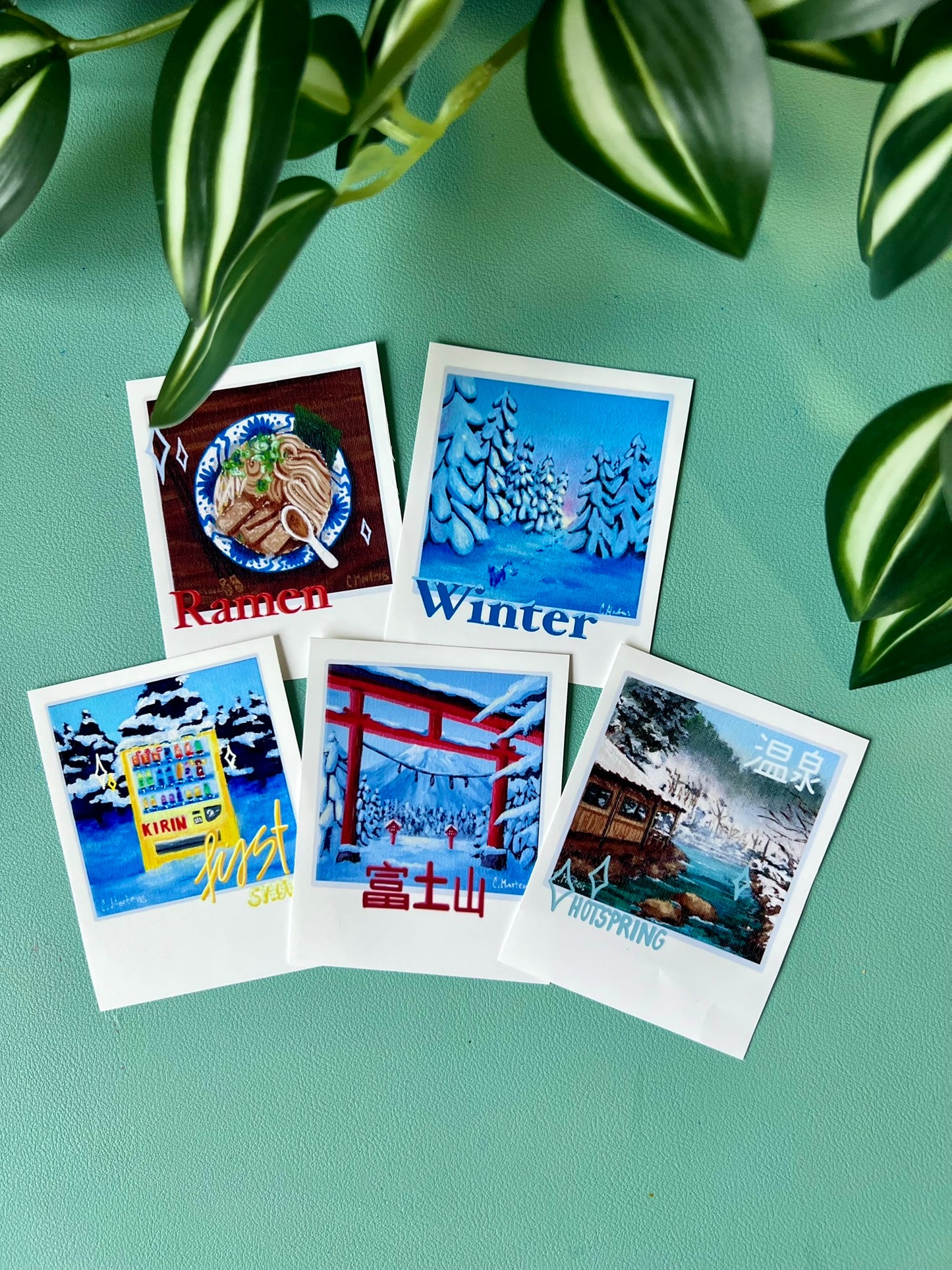 Japanese Winter Stickerpack