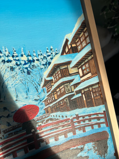 "Cozy Ginzan Onsen" - Wintermagie in Japan