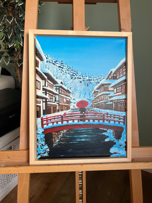 "Cozy Ginzan Onsen" - Wintermagie in Japan