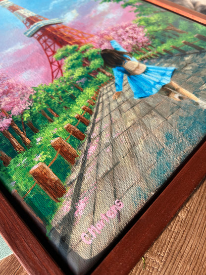 "Welcome to Japan" - Kirschblüten am Tokyo Tower