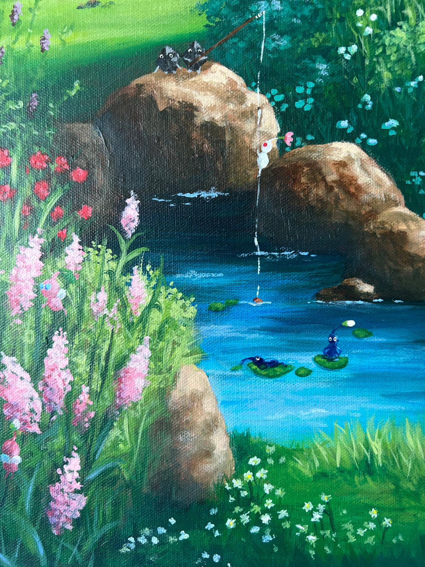 "Japanese Flower Garden" - Gewusel im Blütenmeer
