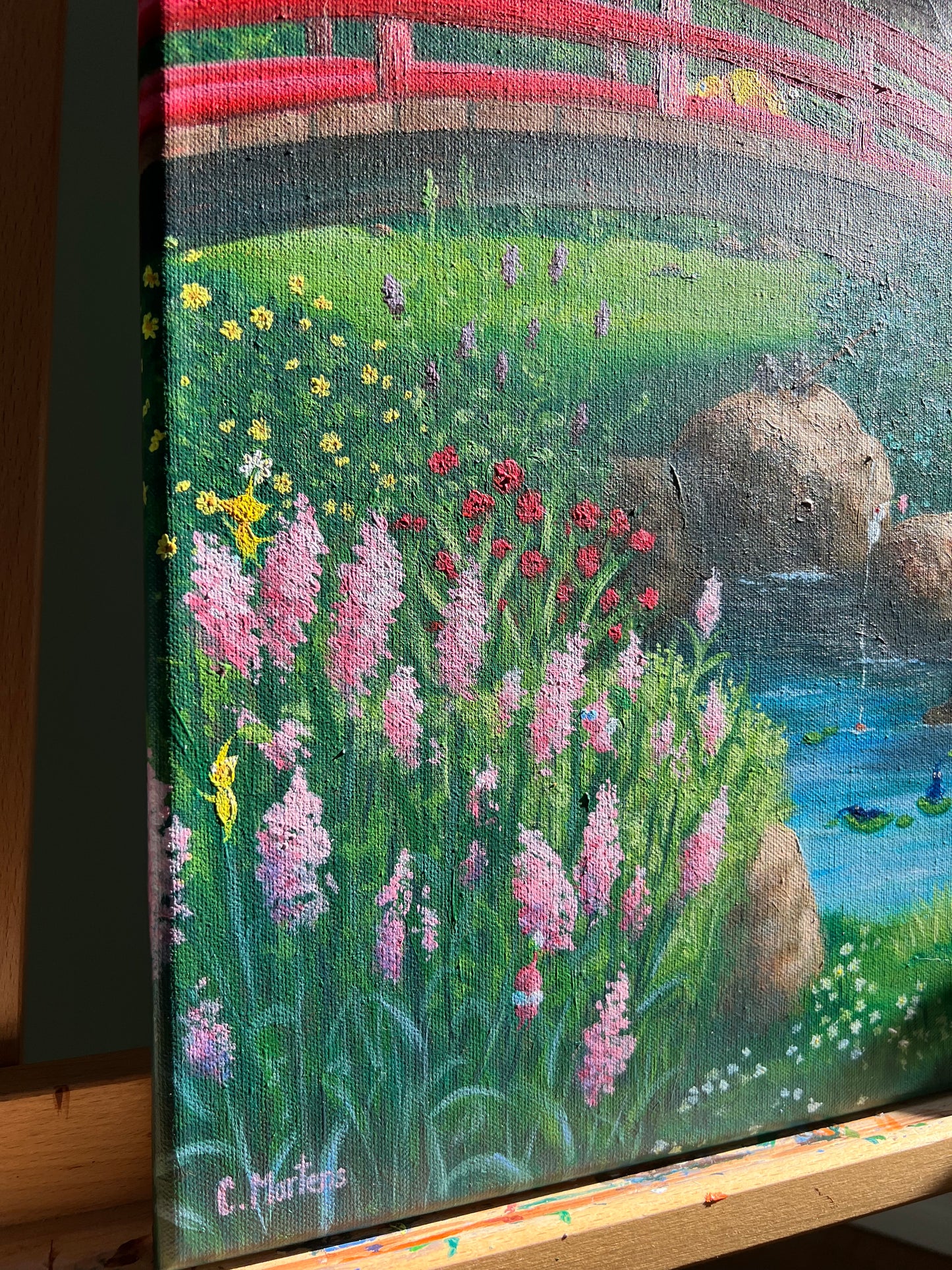 "Japanese Flower Garden" - Gewusel im Blütenmeer