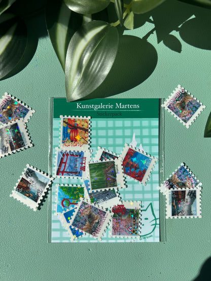 Japanese Stamps Stickerpack
