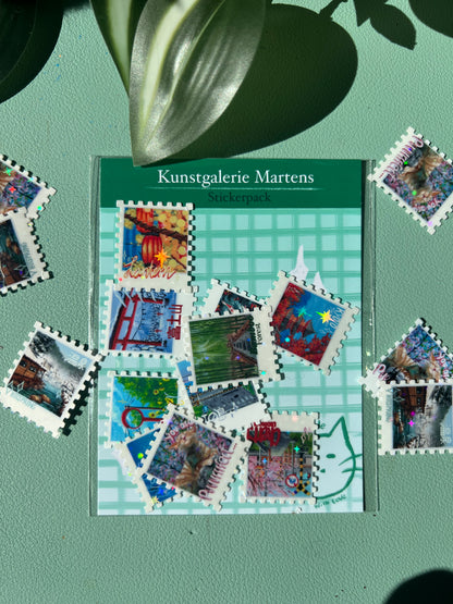Japanese Stamps Stickerpack