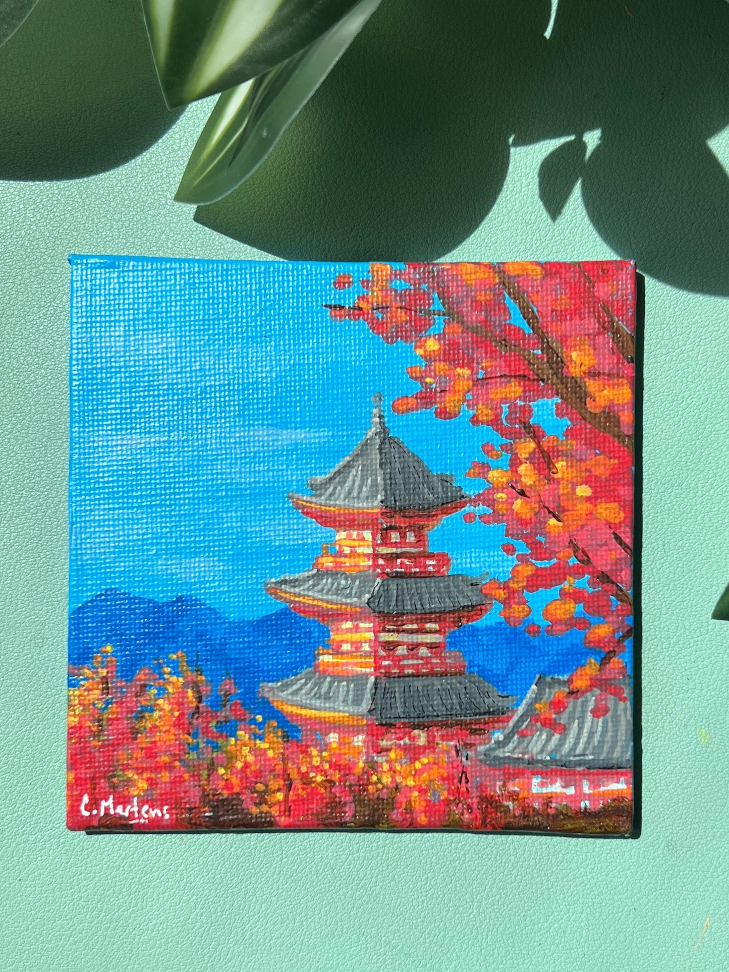 „Herbstwald Pagode“