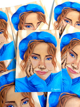 Lade das Bild in den Galerie-Viewer, Lady in blue

