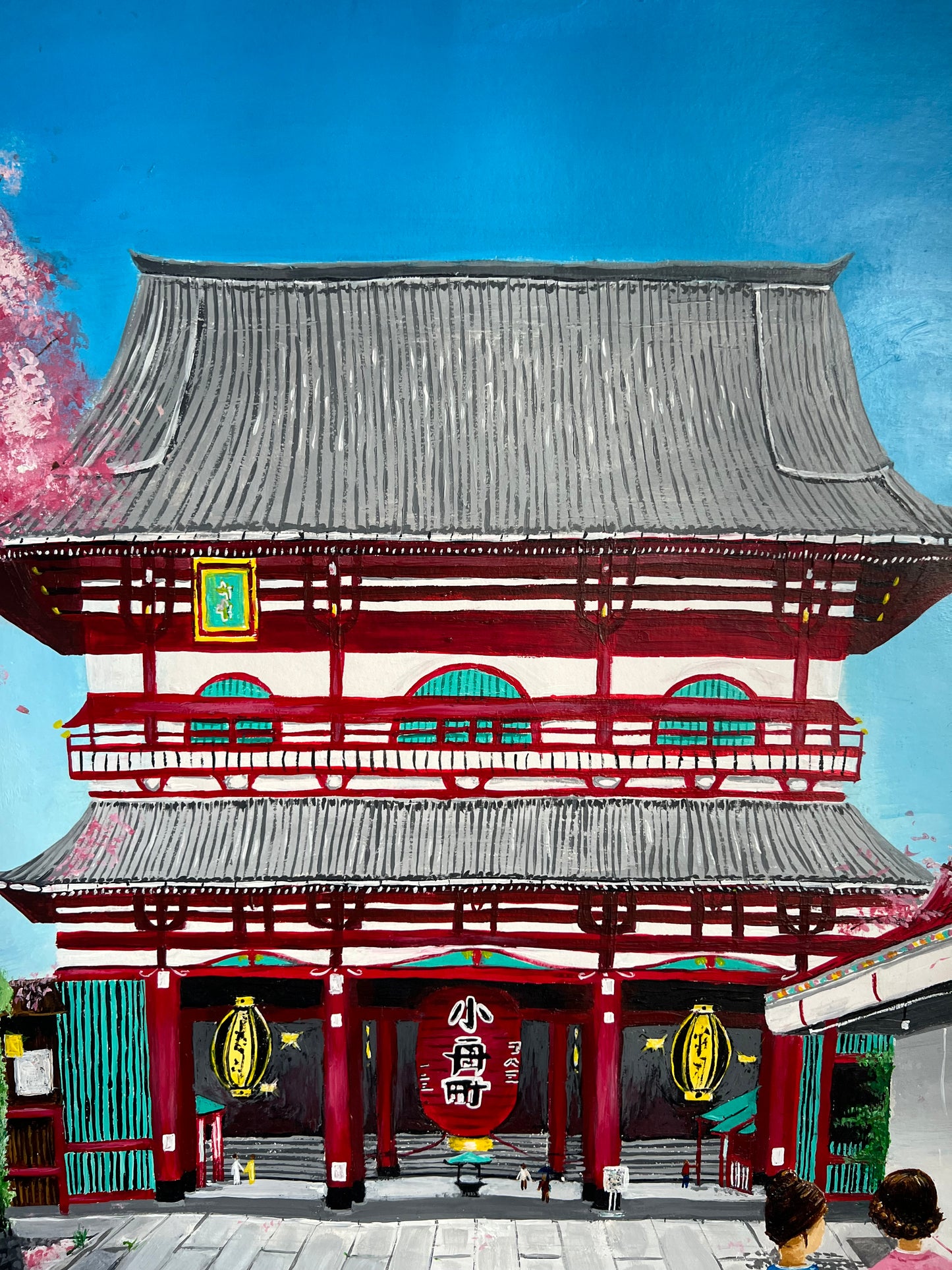 Senso-ji 100x70cm
