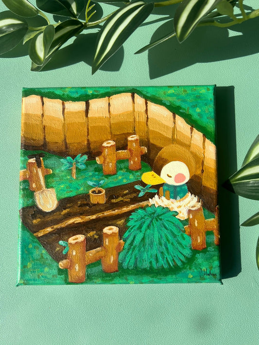 Sleepy Duck 14,5x14,5cm