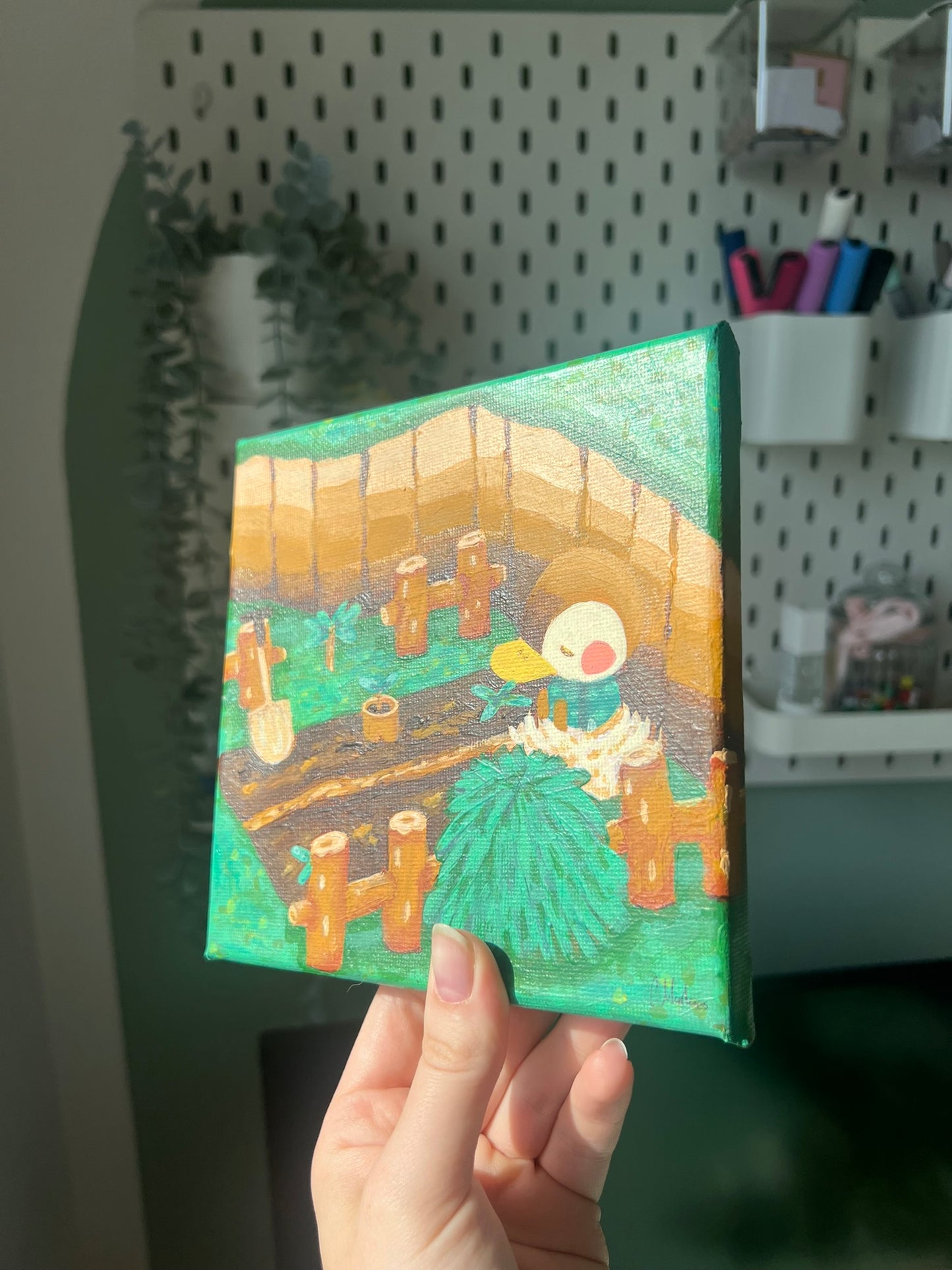 Sleepy Duck 14,5x14,5cm