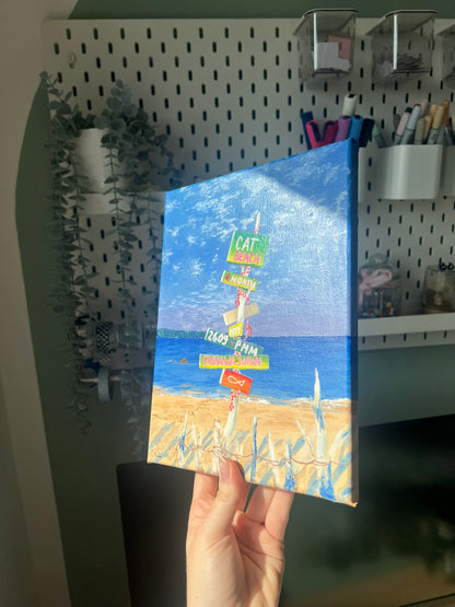 Okinawa Beach 18x24cm