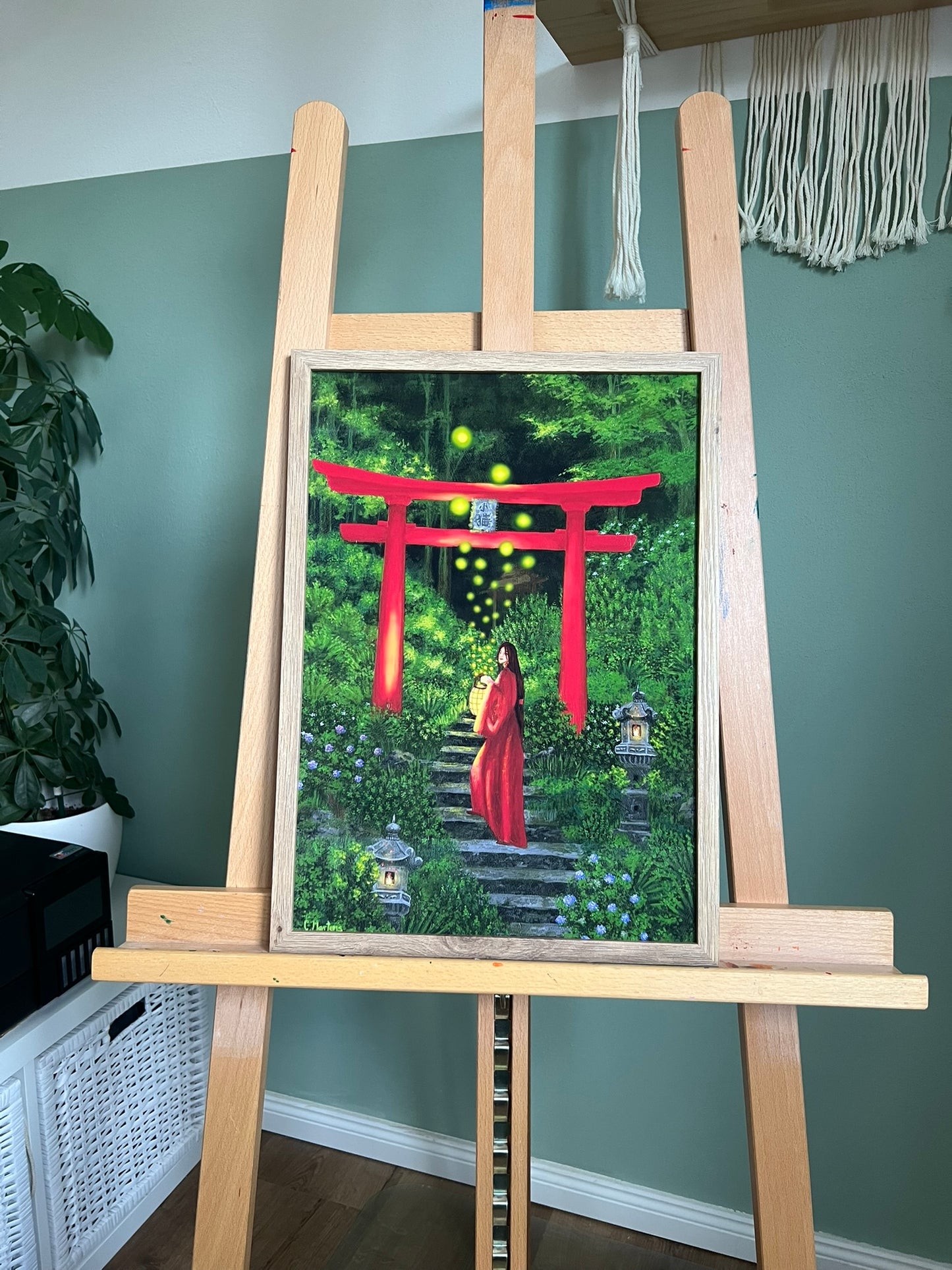 Verwunschener Schrein 60x80cm