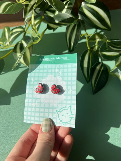 Herzcontainer Ohrringe