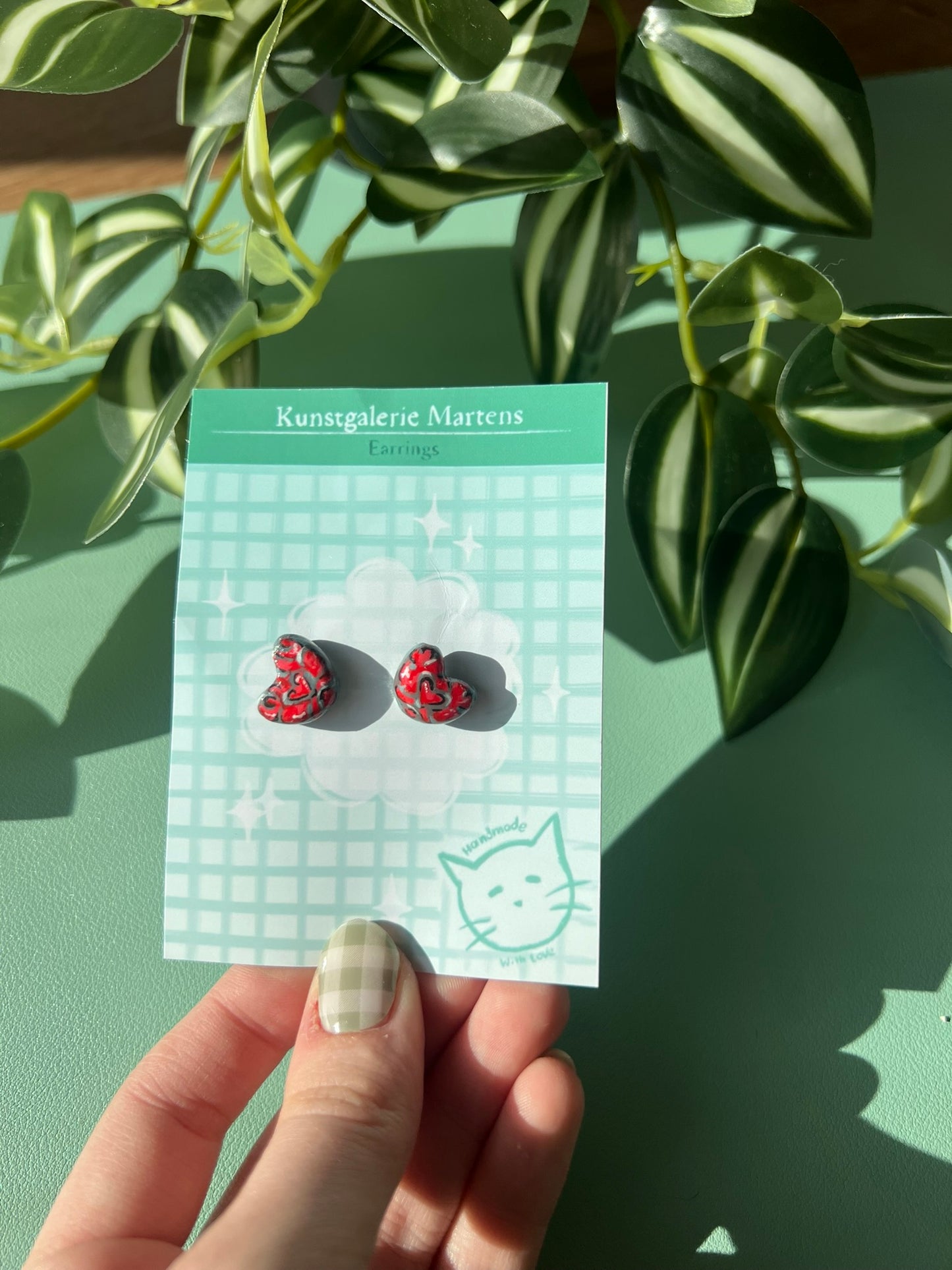 Herzcontainer Ohrringe