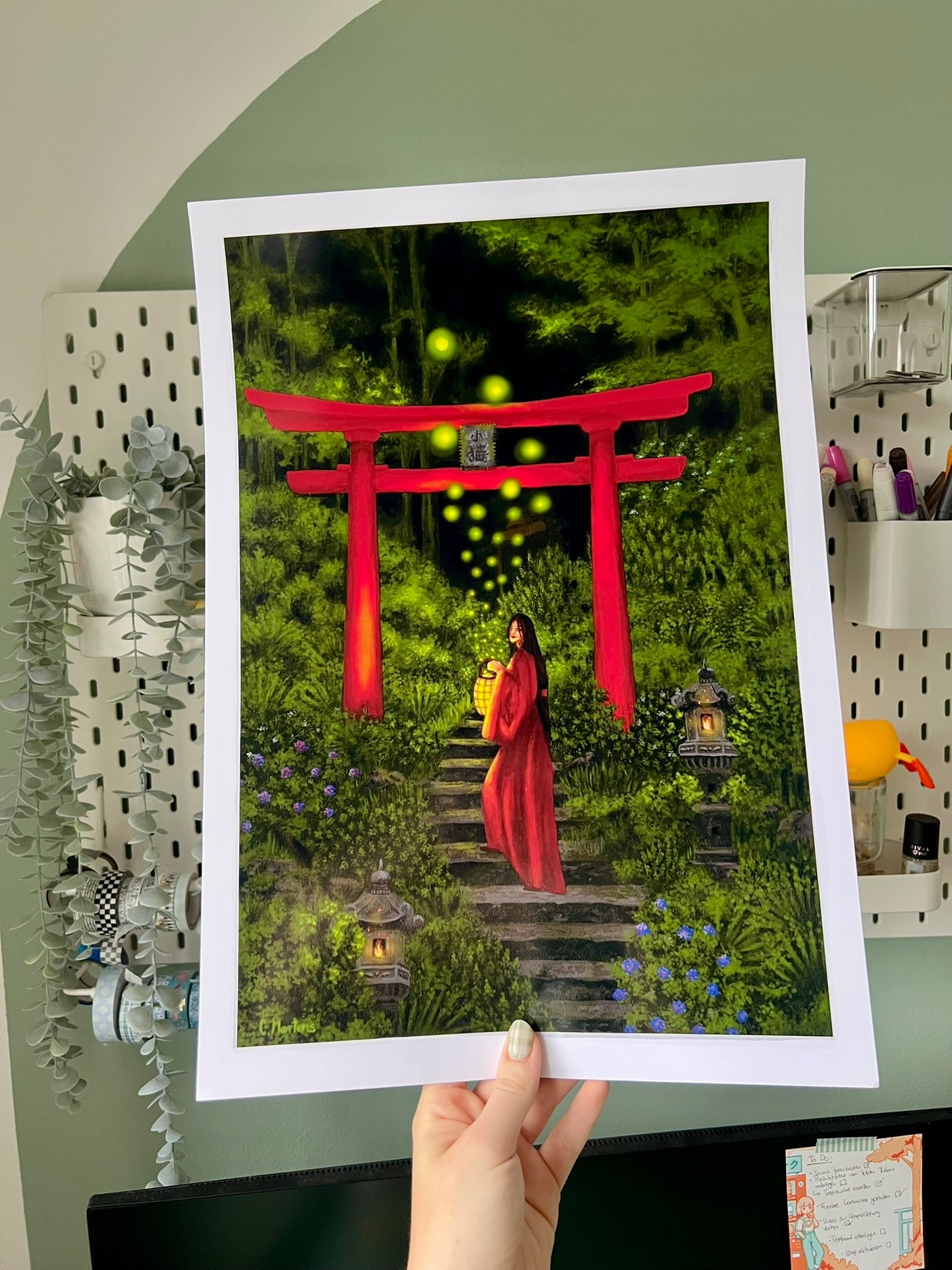 Verwunschener Schrein 60x80cm