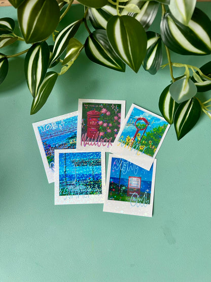 Japanese Summer Stickerpack Holografisch