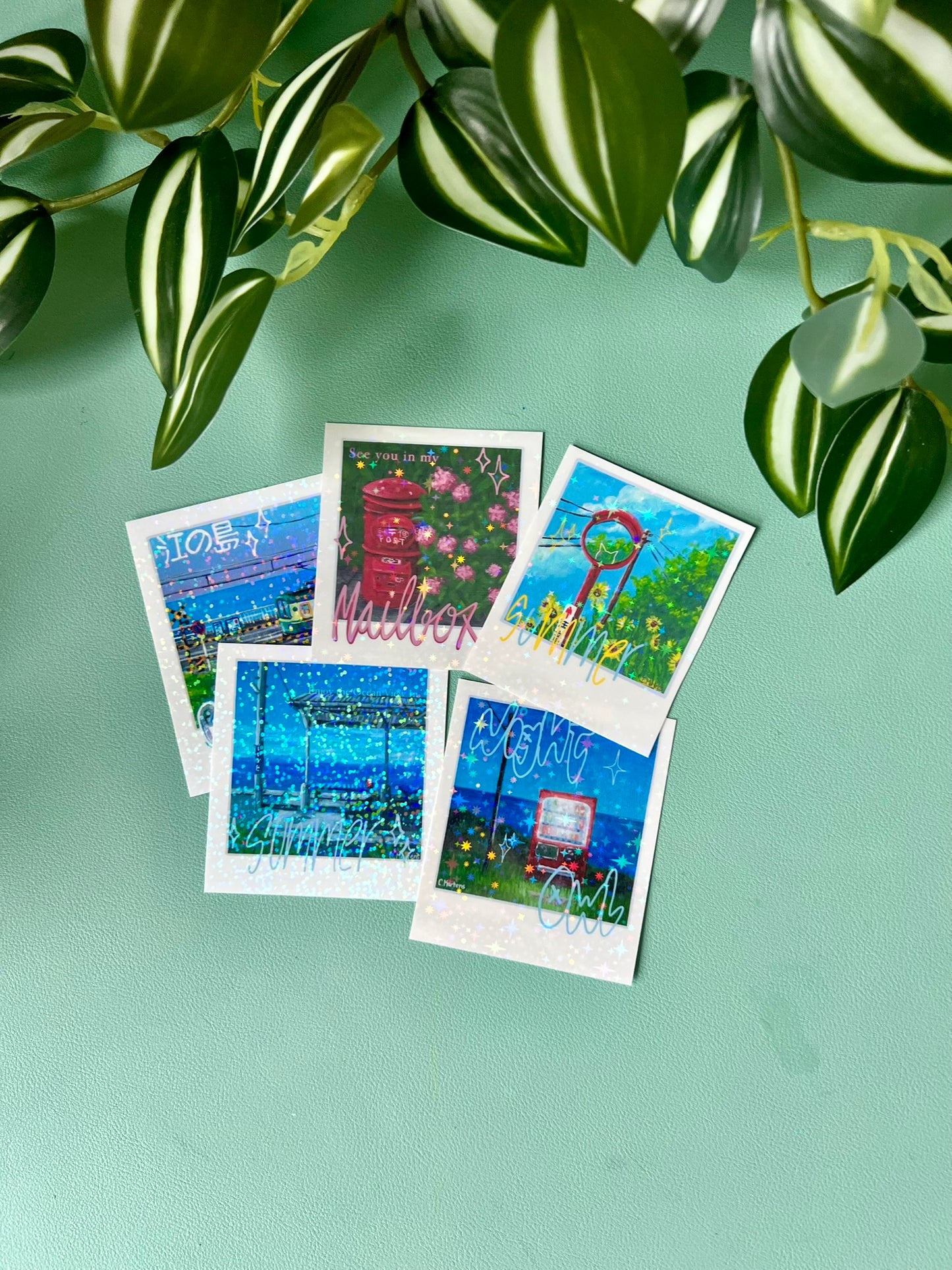 Japanese Summer Stickerpack Holografisch