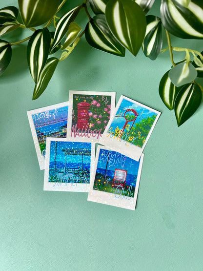 Japanese Summer Stickerpack Holografisch